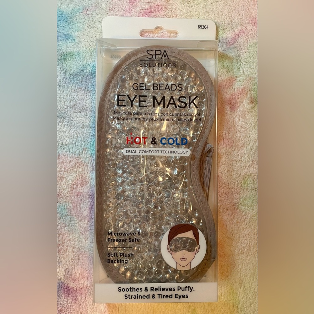 New Hot and Cold Gel Bead Eye Mask